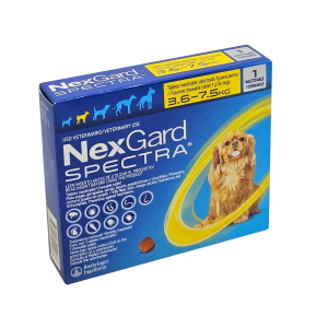 NEXGARD SPECTRA 3,6 - 7,5kg x 1 Tableta