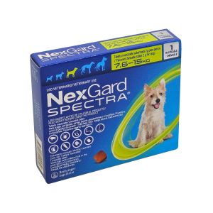 NEXGARD SPECTRA 7,6 - 15 kg x 1 Tableta